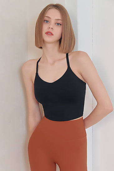 Back Line Bra Top_Black