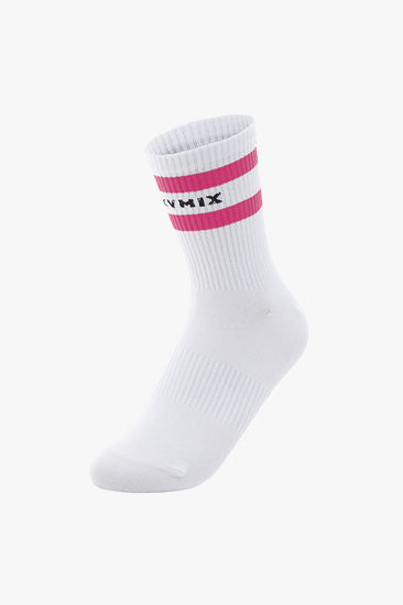 Line Socks_Magenta