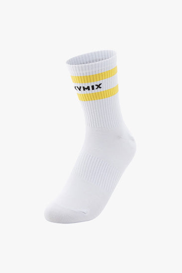 Line Socks_Blazing Yellow