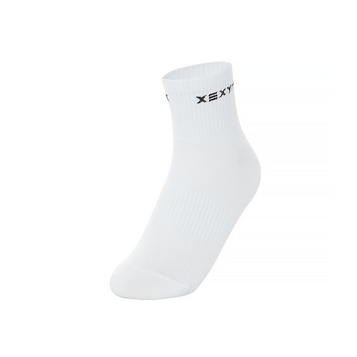 XEXYMIX Crop Socks_White