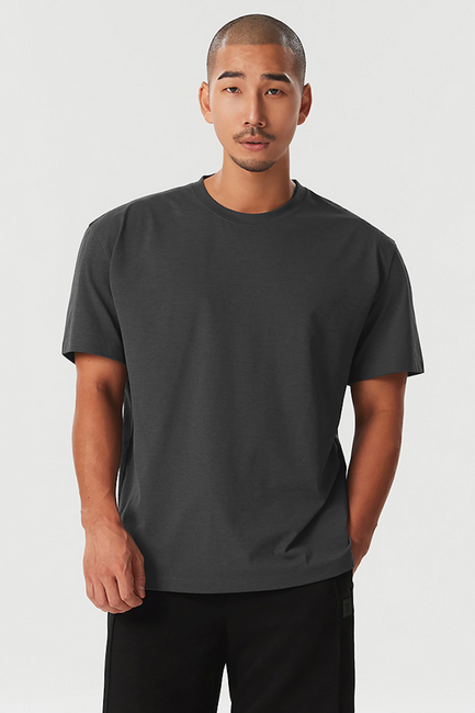 Daily Ecotive Short Sleeve_Wind Dark Gray