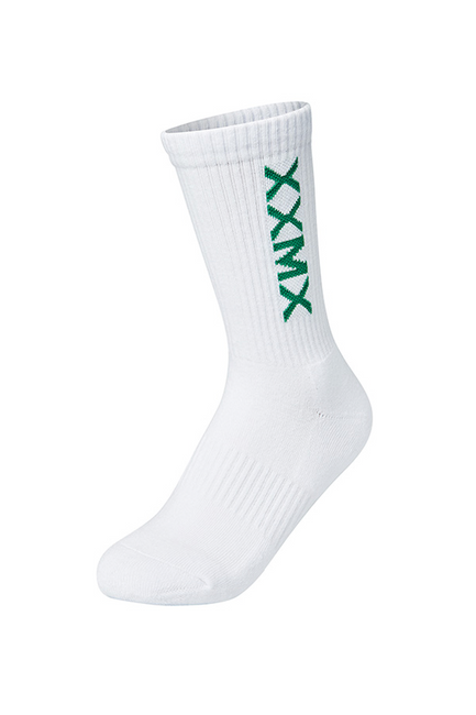 XXMX Logo Crew Socks_Logo Green