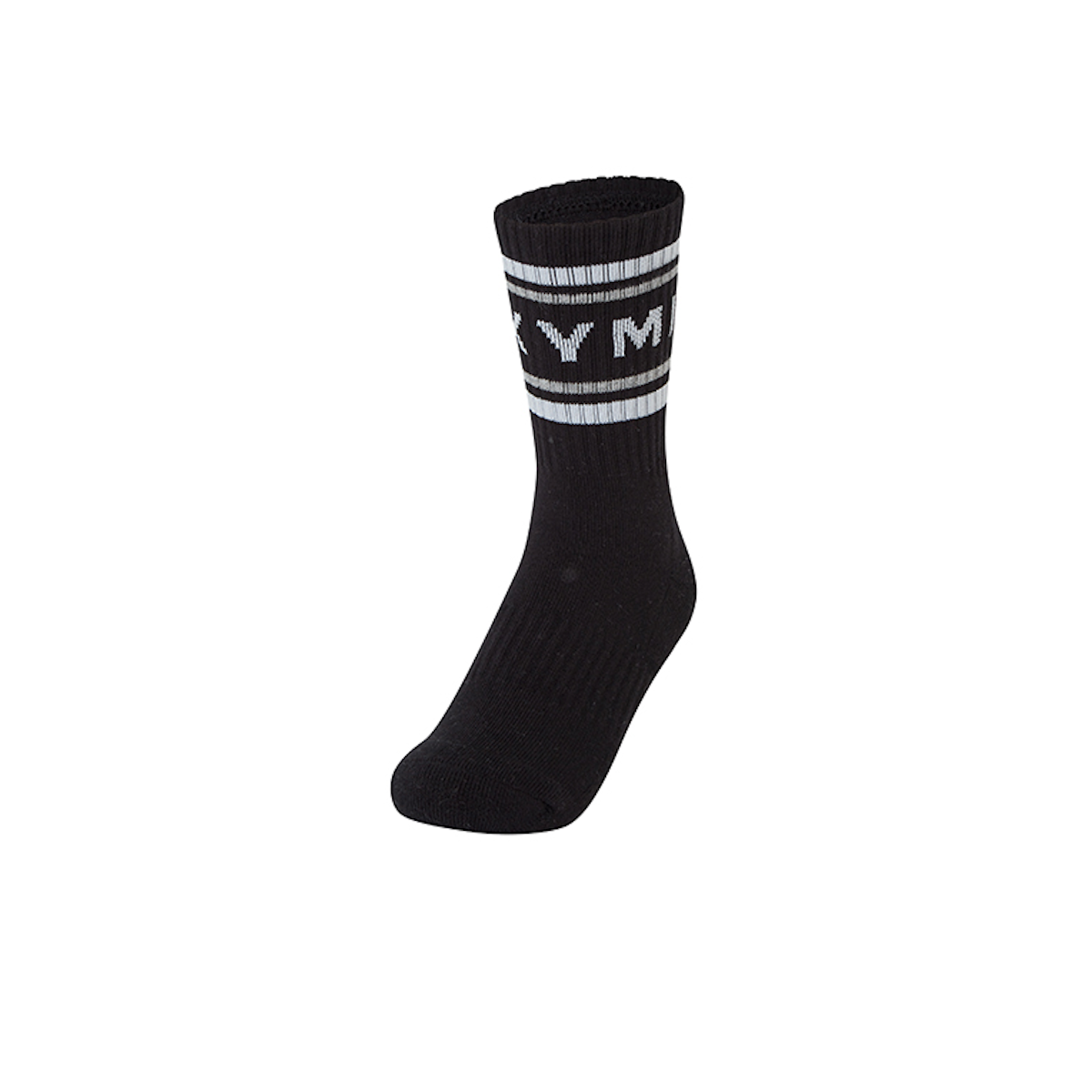 Lettering Crew Socks_Black