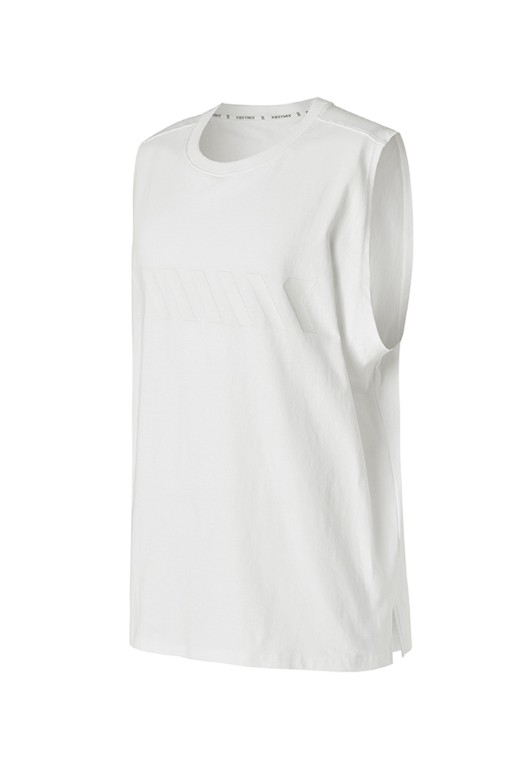 Pure Cotton Flash Sleeveless_Urban White