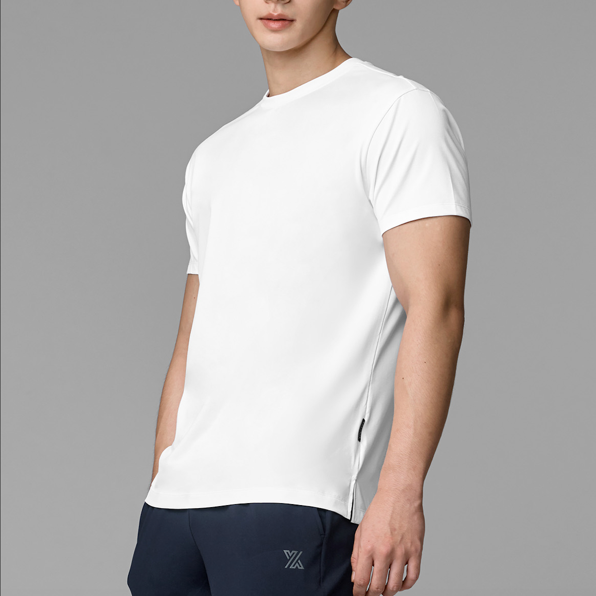 Daily Feather Mens Standard Short Sleeve_White