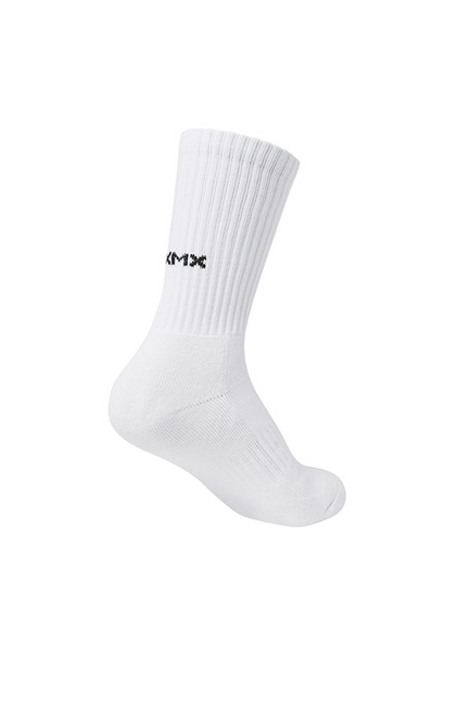 Heat Warm Crew Socks_White