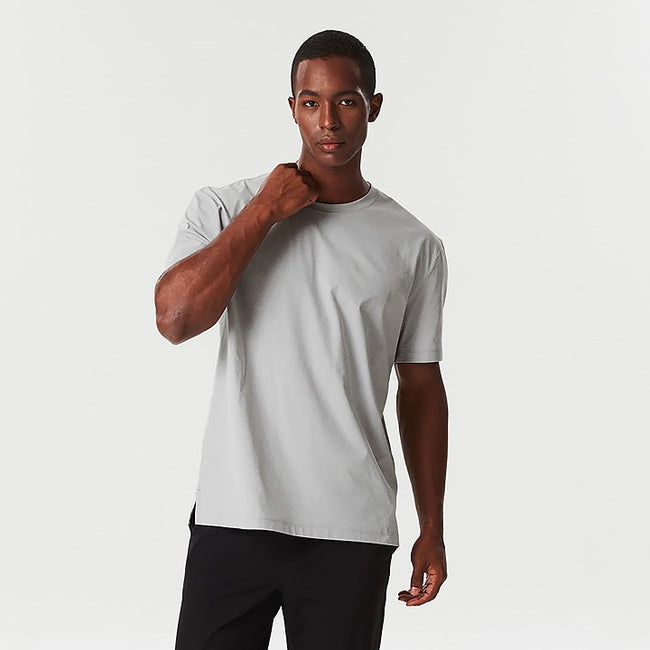 Daily Ecotive Short Sleeve_Wind Light Gray