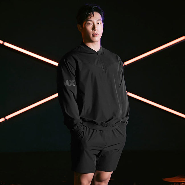 Stretch Training Anorak_Black