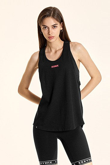 XXMX Cotton Sleeveless_Black