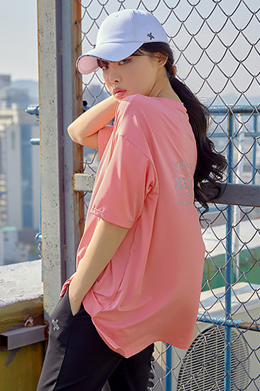 Reflective Fresh T-Shirt_Peach