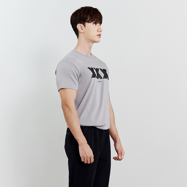 Muscle Fit Short Sleeve_Gray