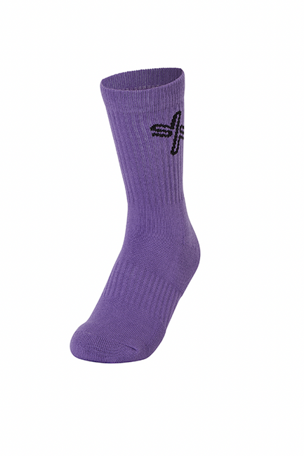 Symbol Crew Socks_Crush Purple