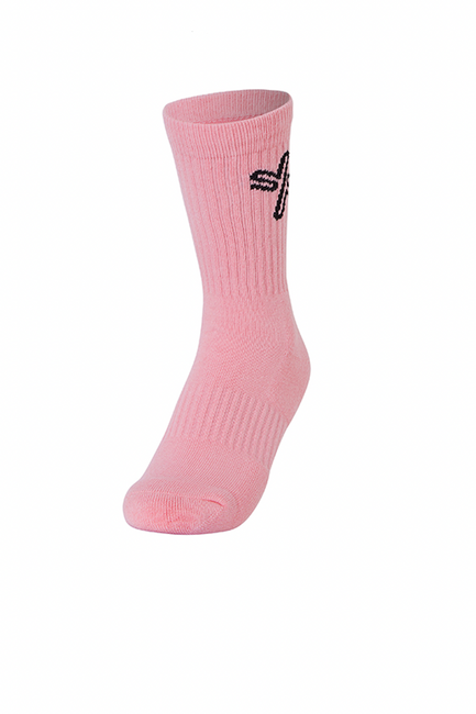 Symbol Crew Socks_Pink Mully