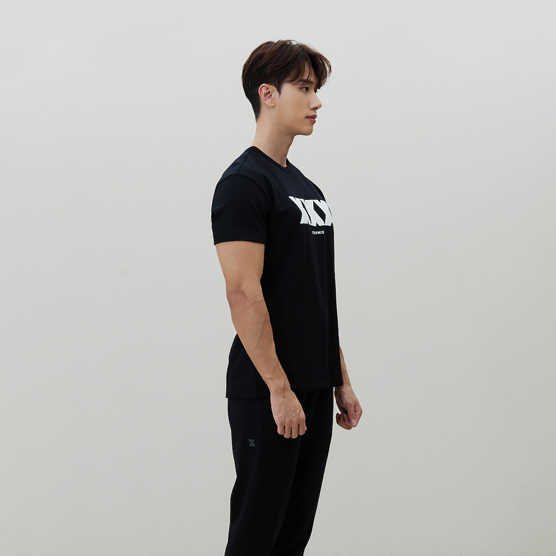 Muscle Fit Short Sleeve_Black