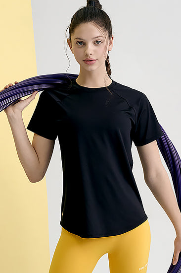 Ice Feather Comfort T-Shirt_Black