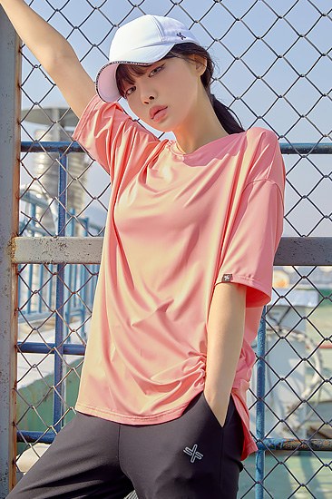 Reflective Fresh T-Shirt_Pink Ade