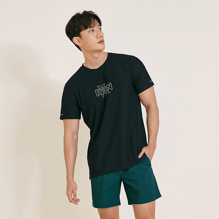 Running Trainer Short Sleeve_Black