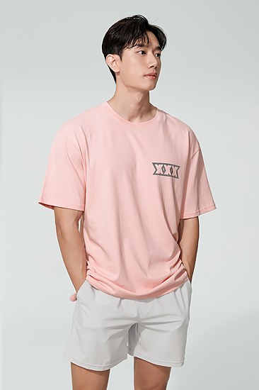 Triple Point Short Sleeve_Luke Pink