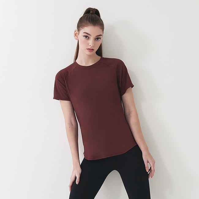 Ice Feather Comfort T-Shirt_Windsor Wine