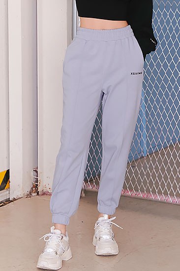 Pintuck Jogger Pants_Micro Lavender