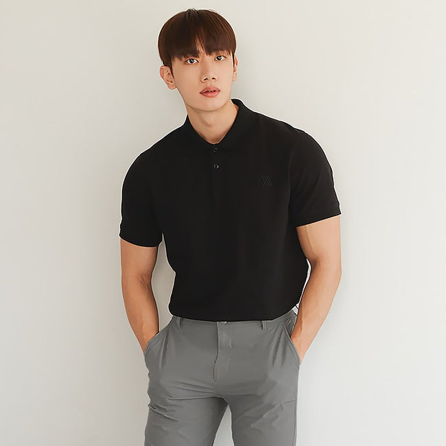 Golf Polo T-Shirt_Black