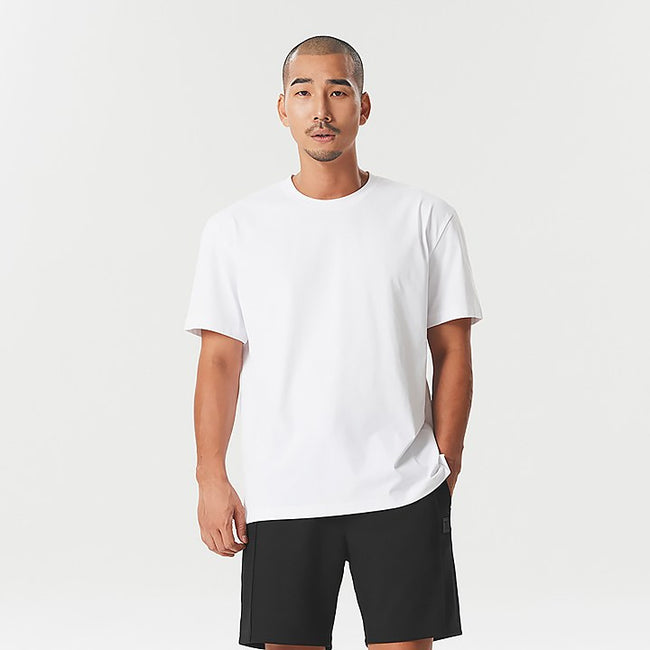 Daily Ecotive Short Sleeve_Wind White