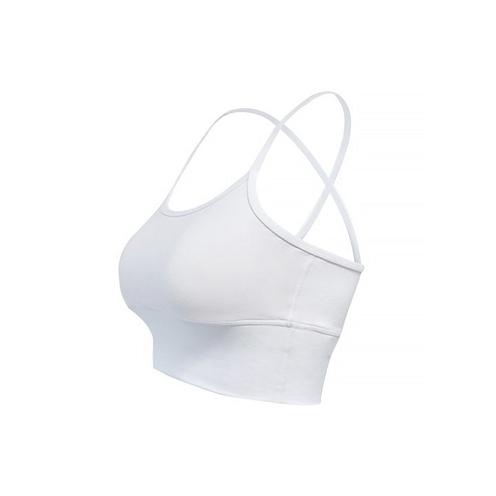 X-Strap Bra Top_White