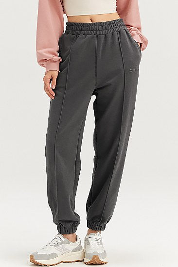 Pintuck Jogger Pants_Thunder Gray