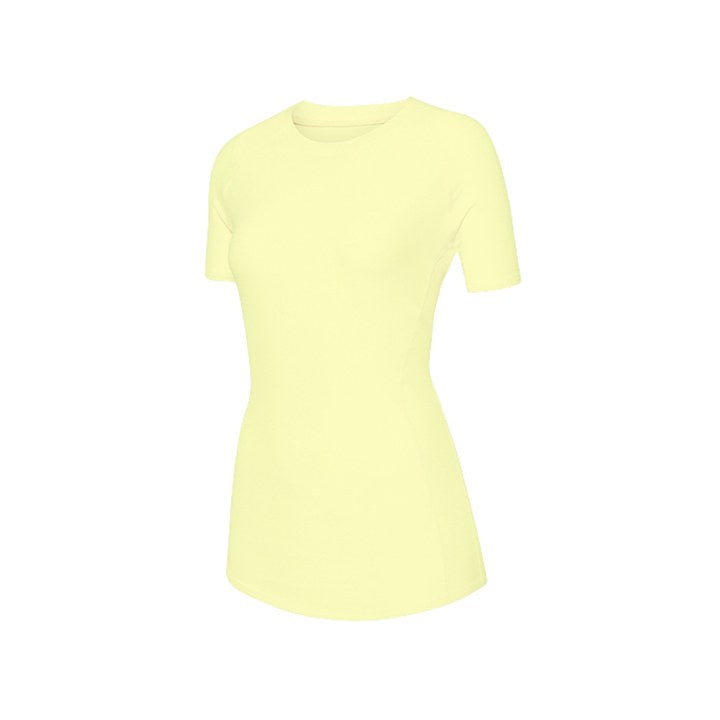 Ice Feather T-Shirt_Cream Lemon