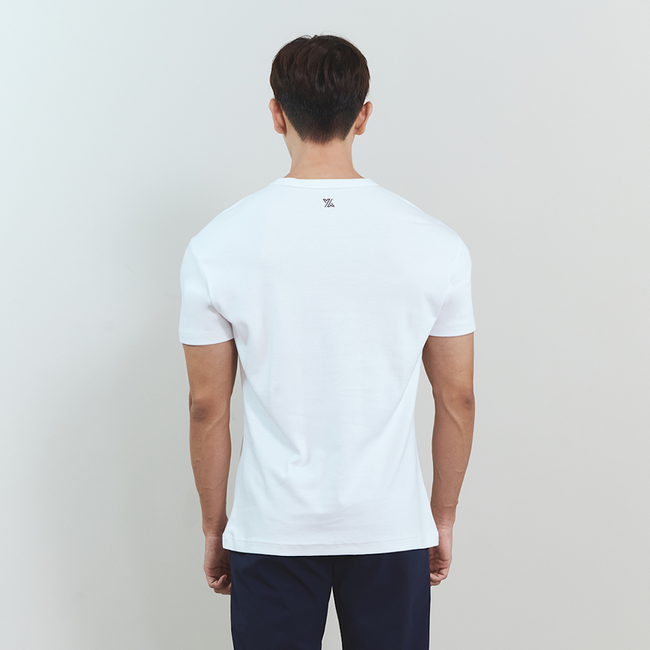 Muscle Fit Short Sleeve_White